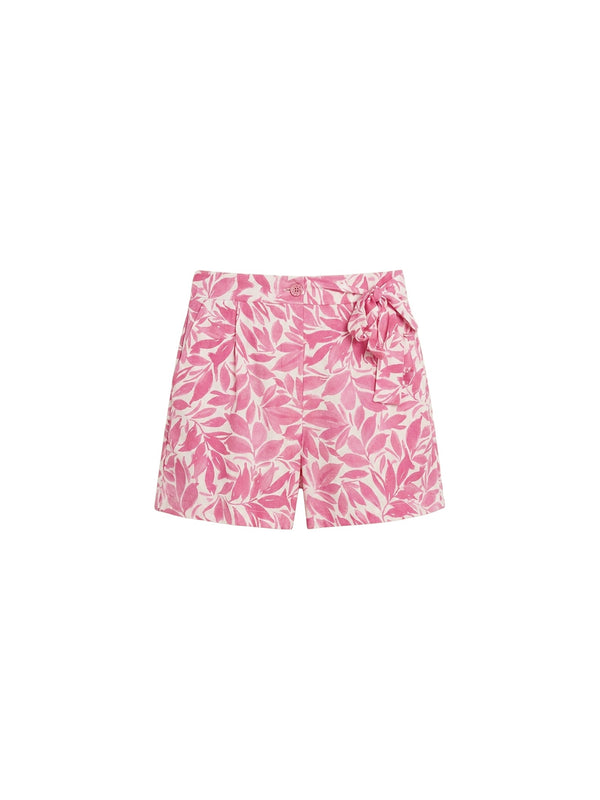 Shorts stampa floreale