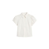 Camicia con maniche a sbuffo