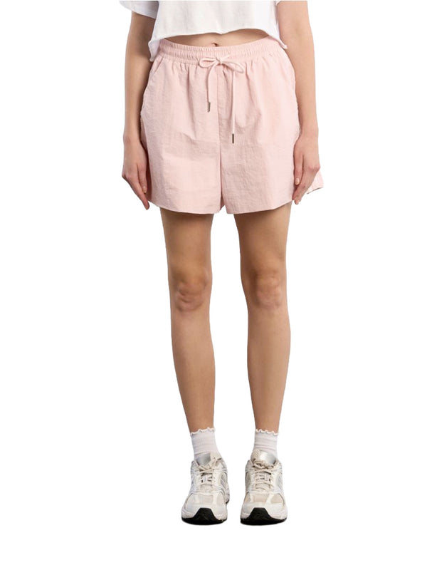 Shorts con banda in pizzo