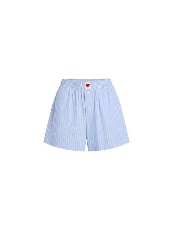 Shorts rigati