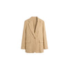 Blazer in misto lino