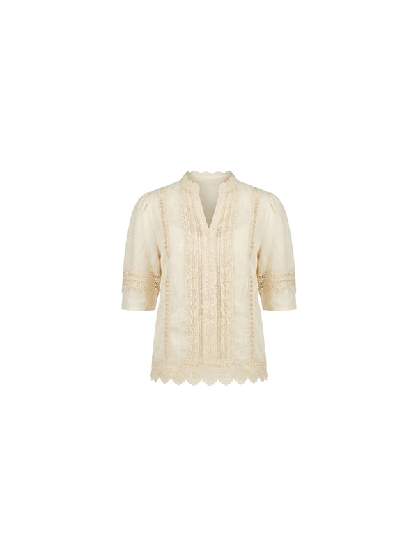 Blusa in pizzo