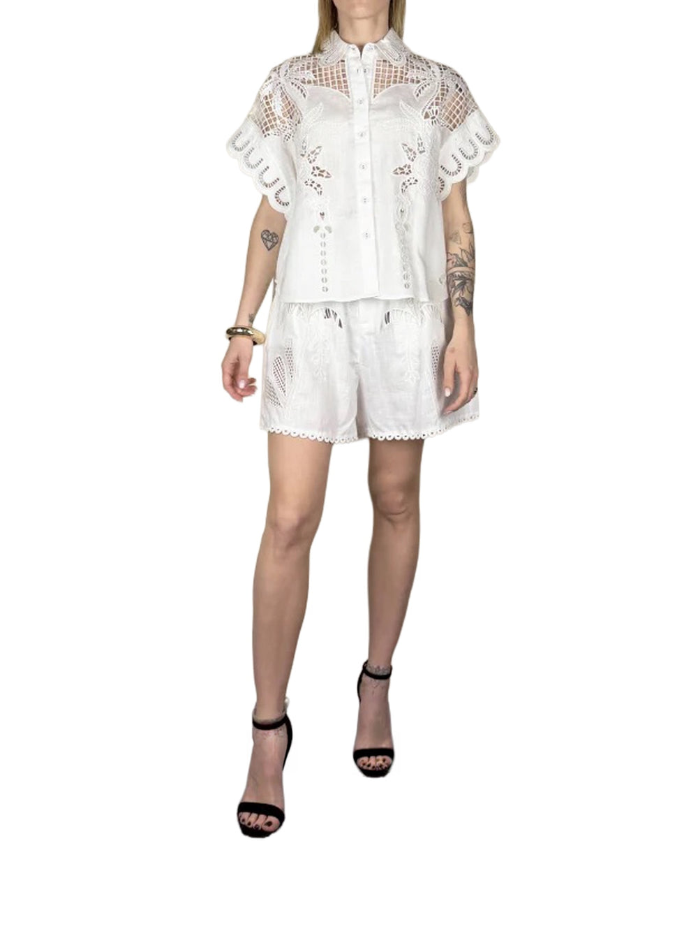 Camicia con bottoncini