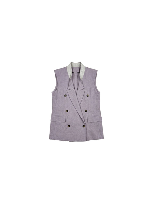Gilet a taglio vivo
