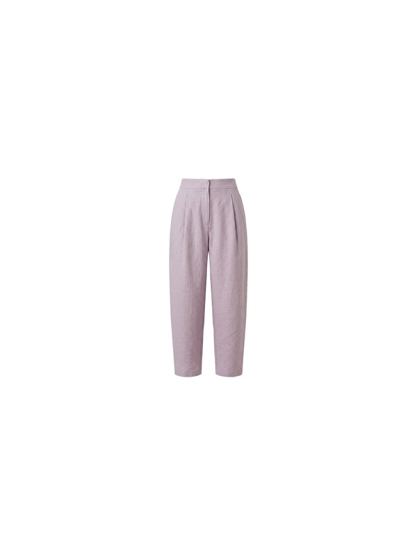 Pantalone carrot con pence