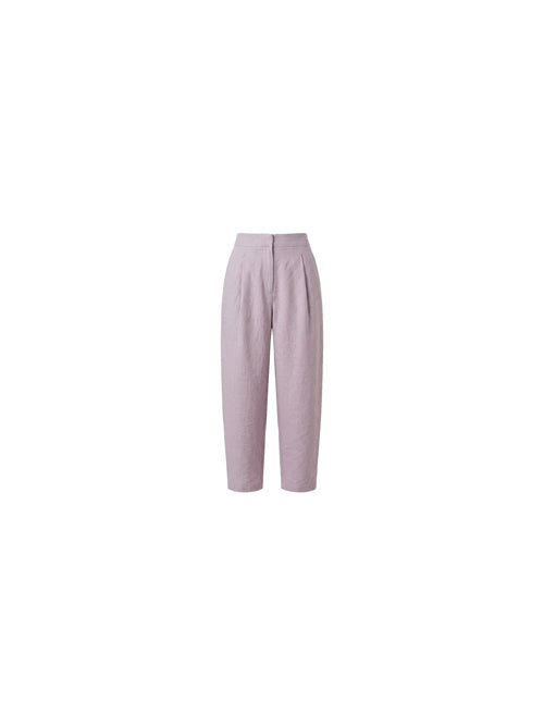 Pantalone carrot con pence