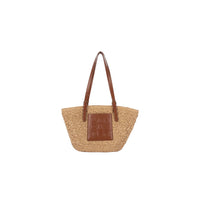 Borsa Cesta in raffia