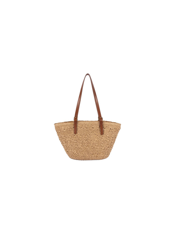 Borsa Cesta in raffia