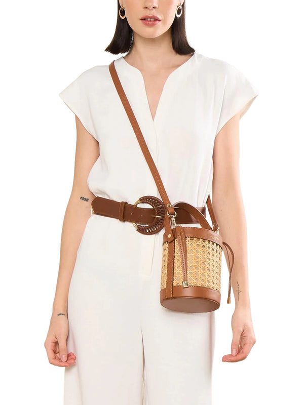 Secchiello in stile raffia