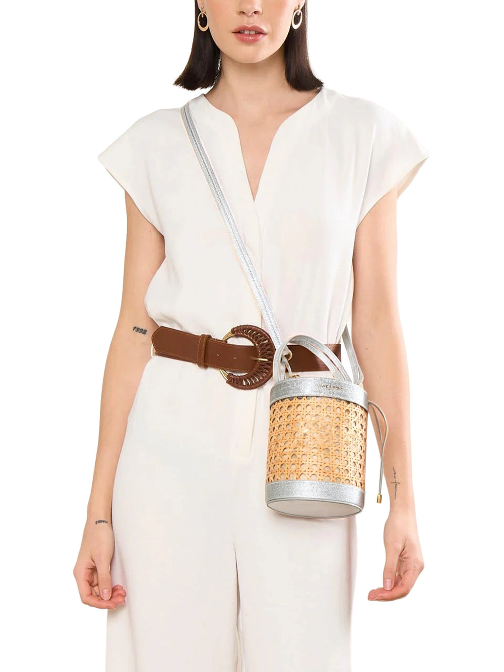 Secchiello in stile raffia