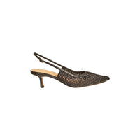 Slingback in raffia