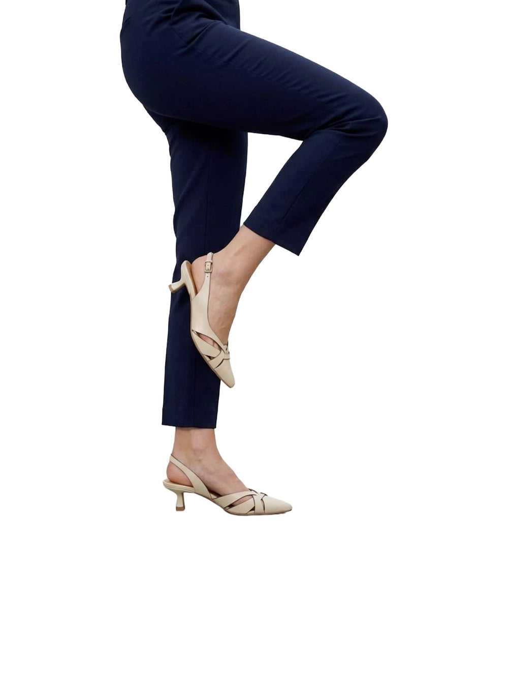 Chanel slingback asimmetrica