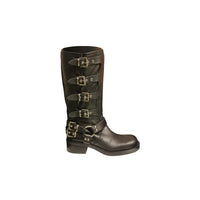 Stivali biker multi fibbie