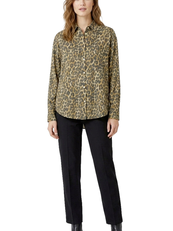 Camicia leopardata