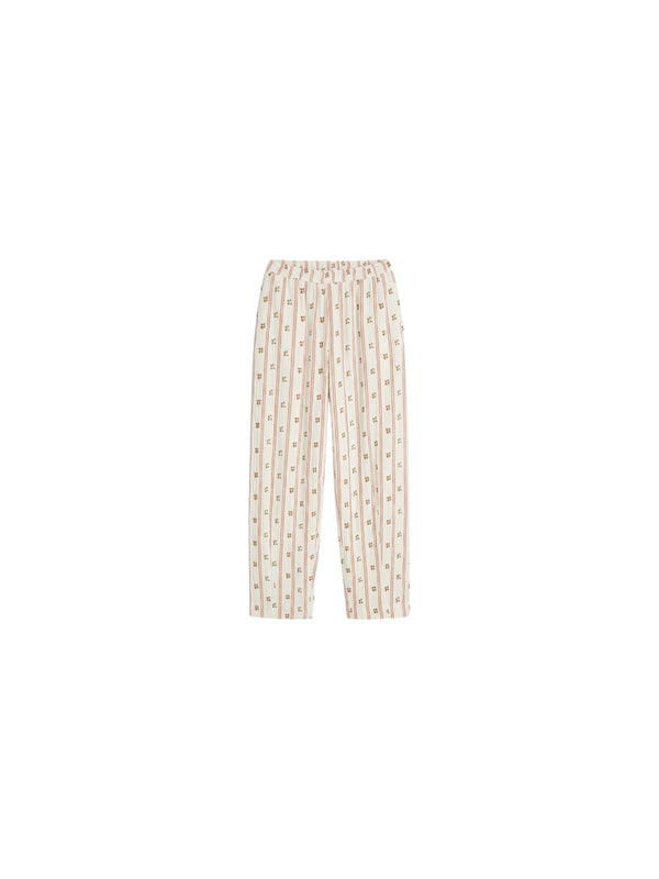 Pantalone carrot floreale