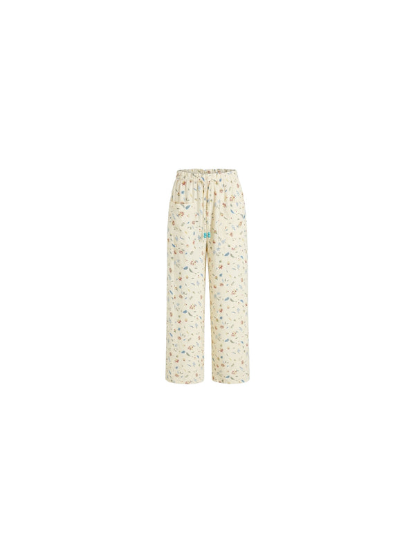 Pantalone a fiori