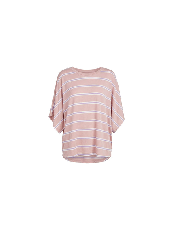 T-shirt oversize a righe