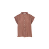 Camicia smanicata a righe