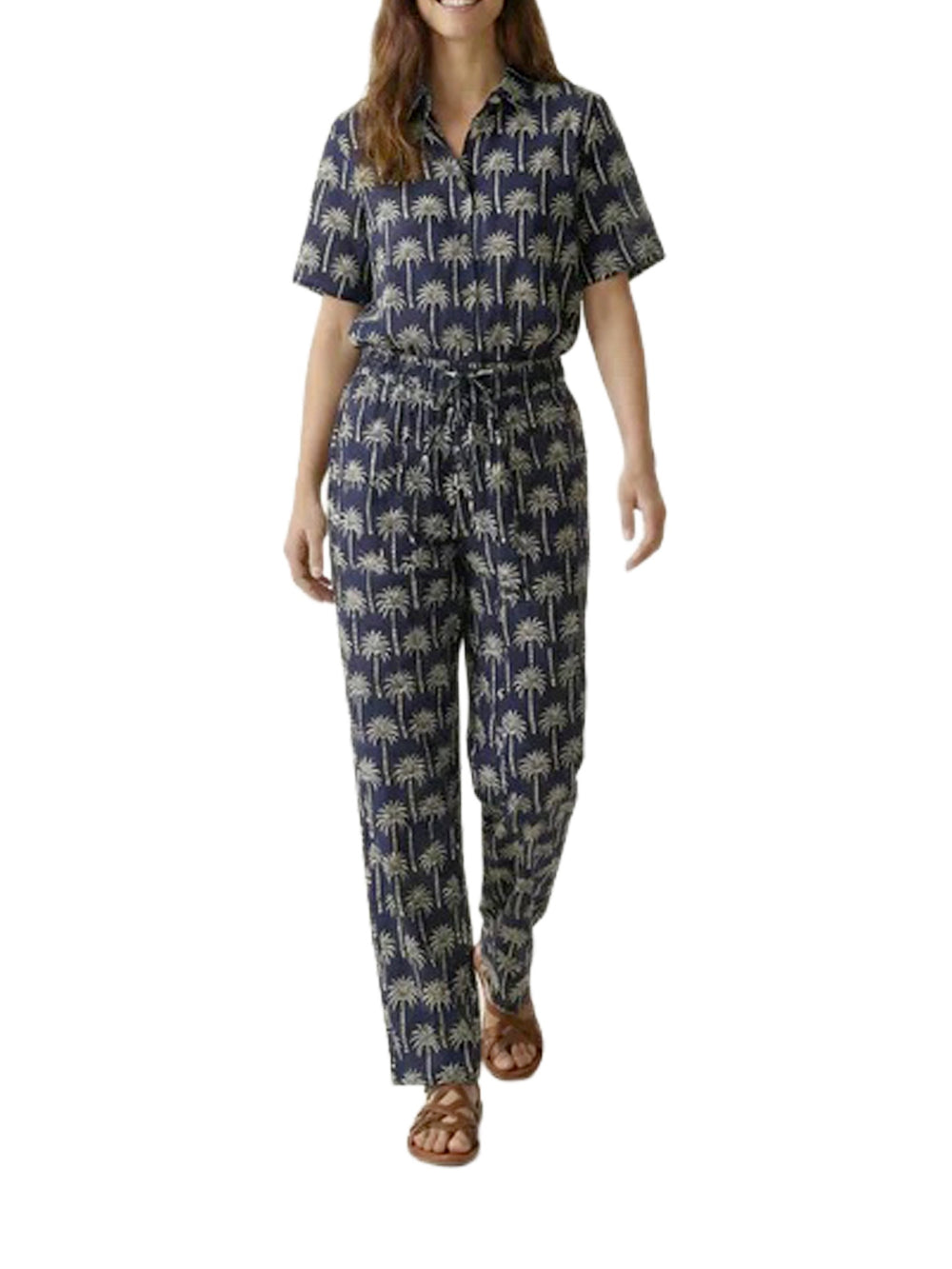 Pantalone stampa palme