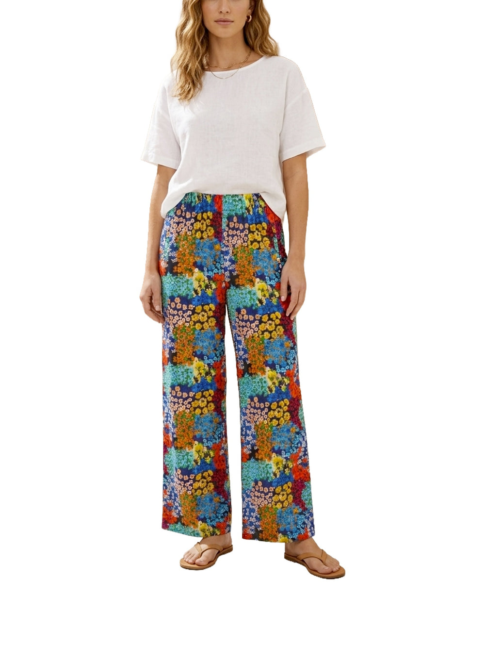 Pantalone floreale