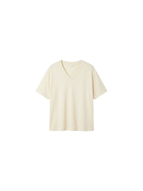 T-shirt con scollo a V