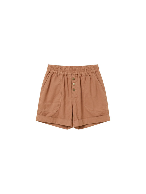 Shorts con bottoni