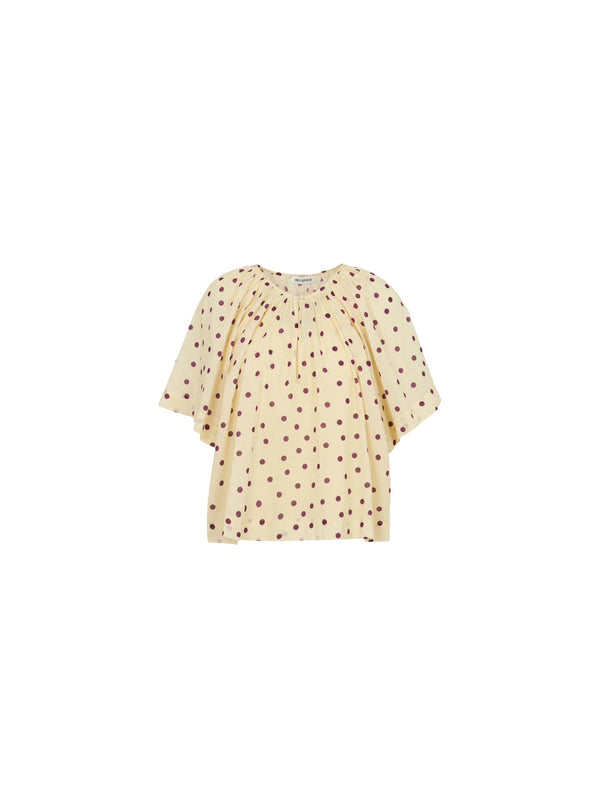 Camicia a pois