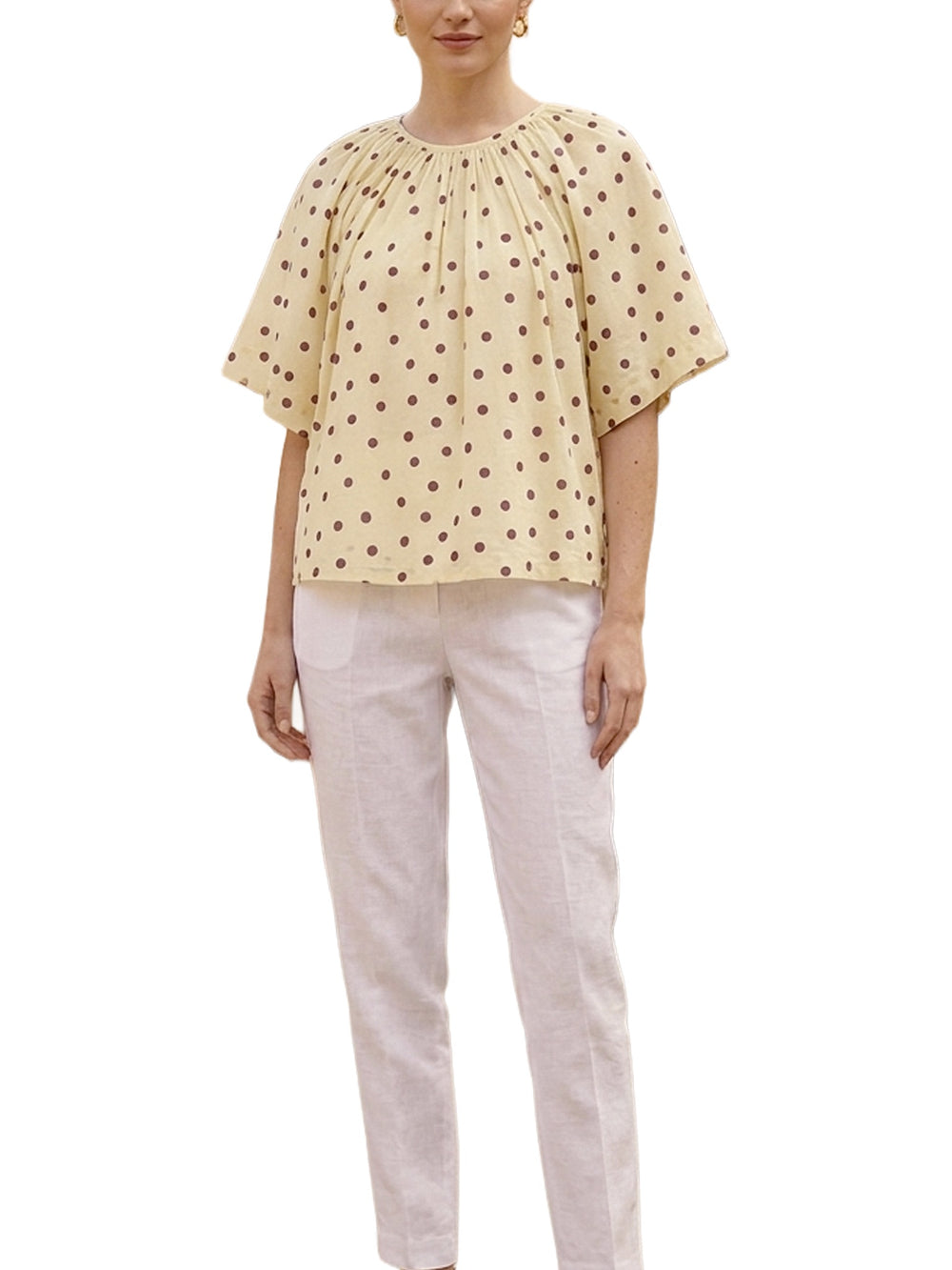 Camicia a pois
