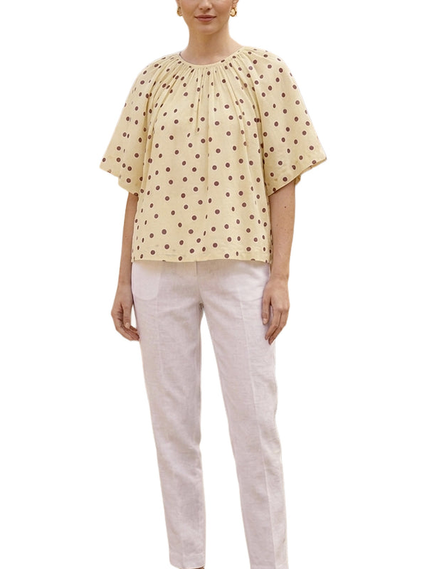 Camicia a pois