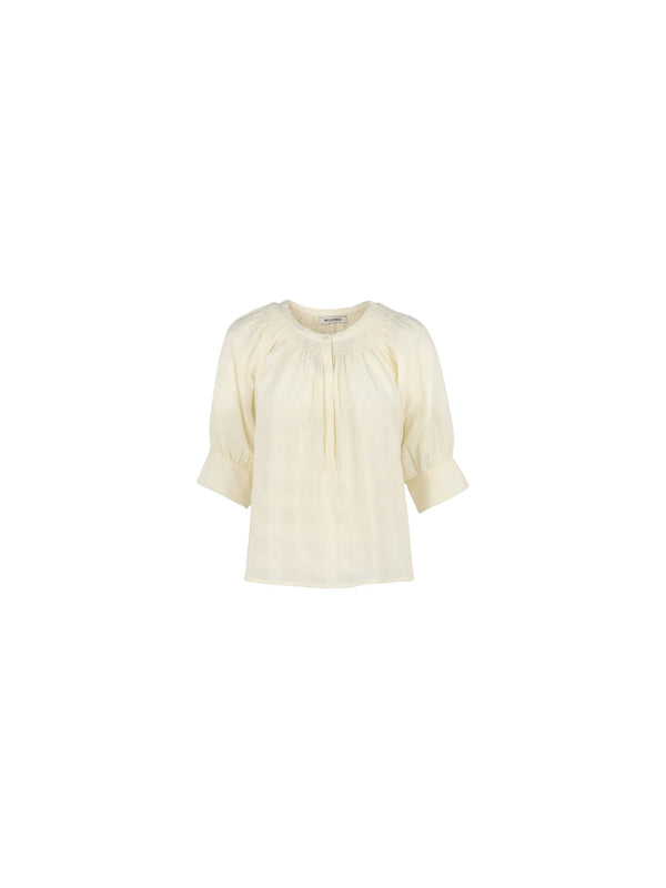 Camicia con scollo tondo