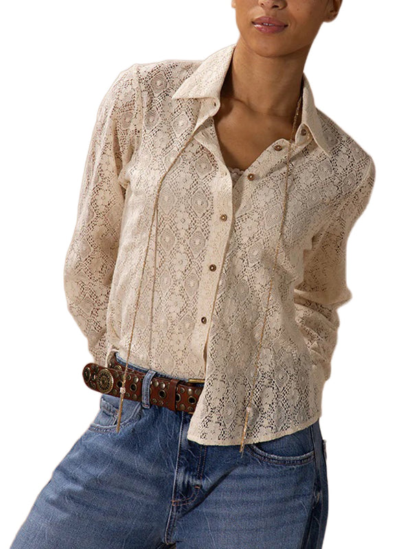 Camicia in pizzo