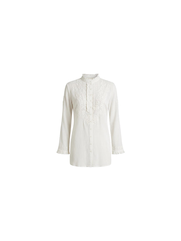 Camicia ricamata