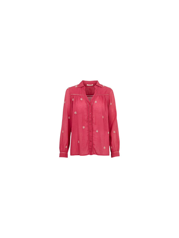 Camicia ricamata