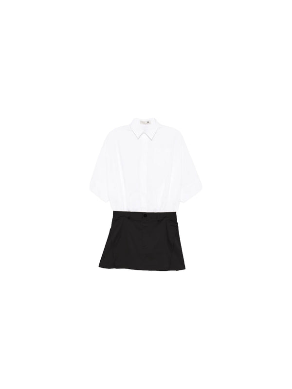 Abito camicia con gonna