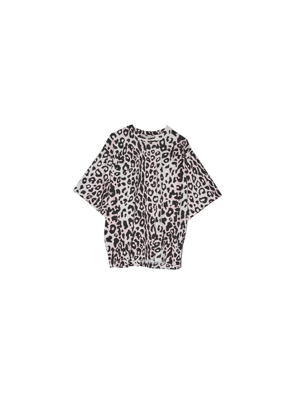 T-shirt a stampa leopardata