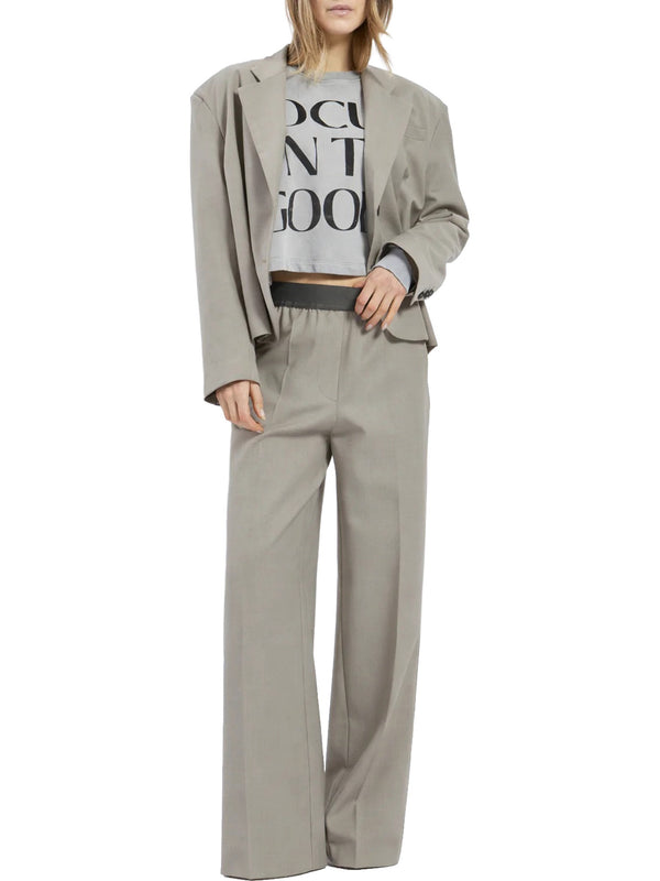 Giacca cropped oversize