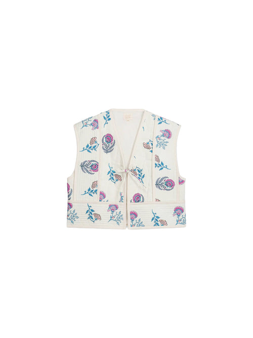 Gilet a fiori