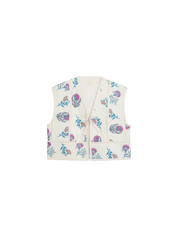 Gilet a fiori