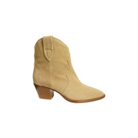 Stivaletto texano in camoscio