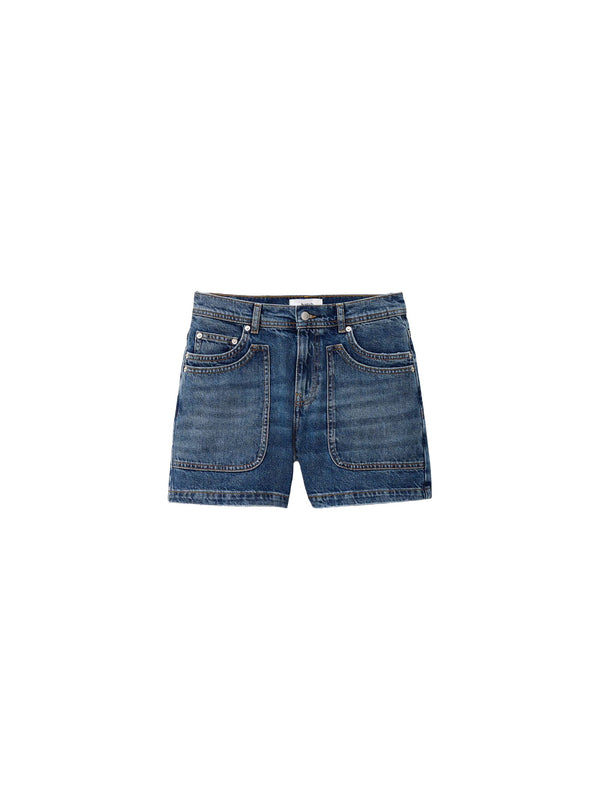 Short in denim