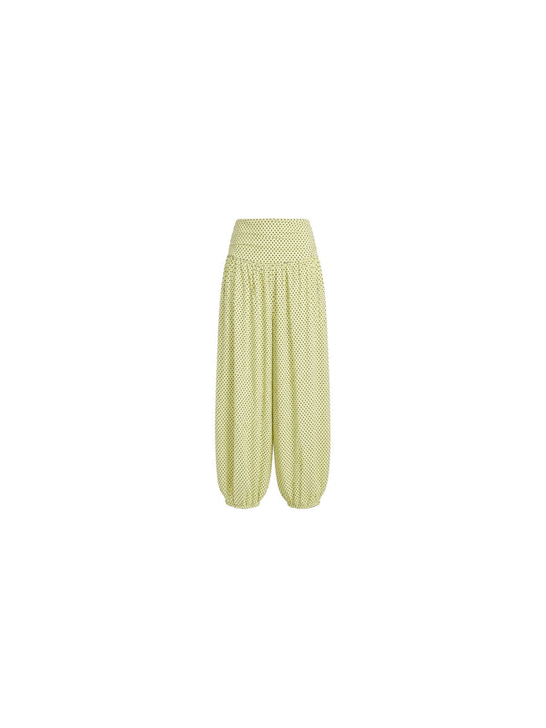 Pantalone balloon a pois