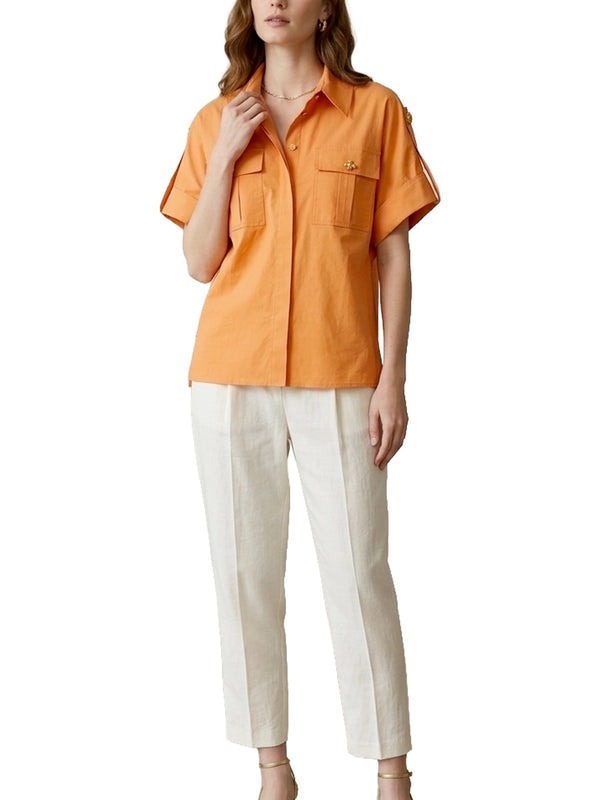 Camicia a manica corta