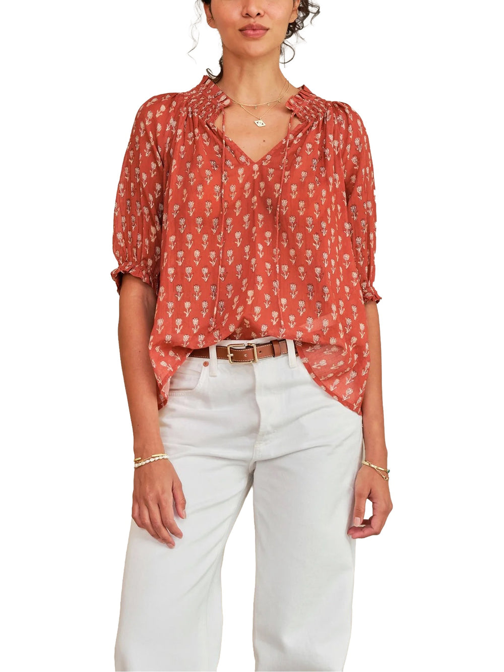 Camicia a fiori