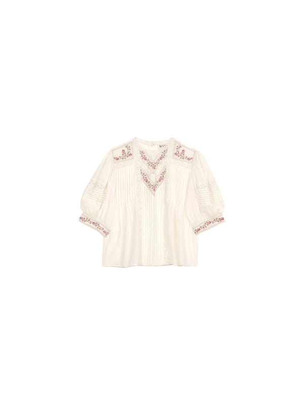 Camicia ricamata