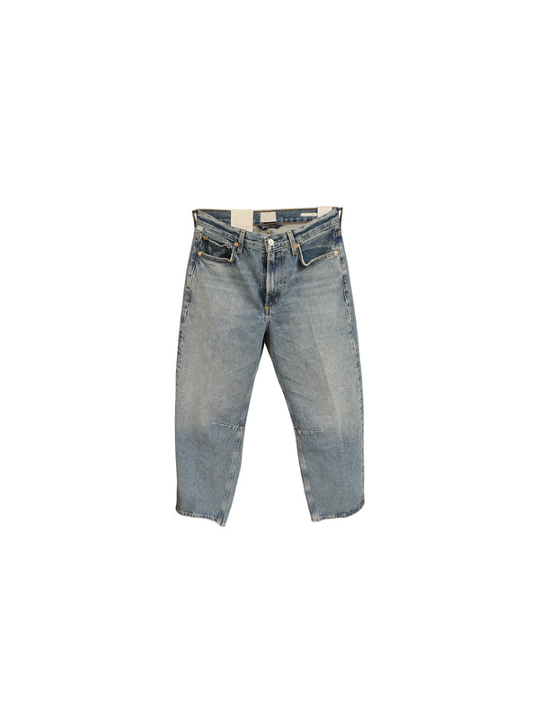 Light blue carrot jeans