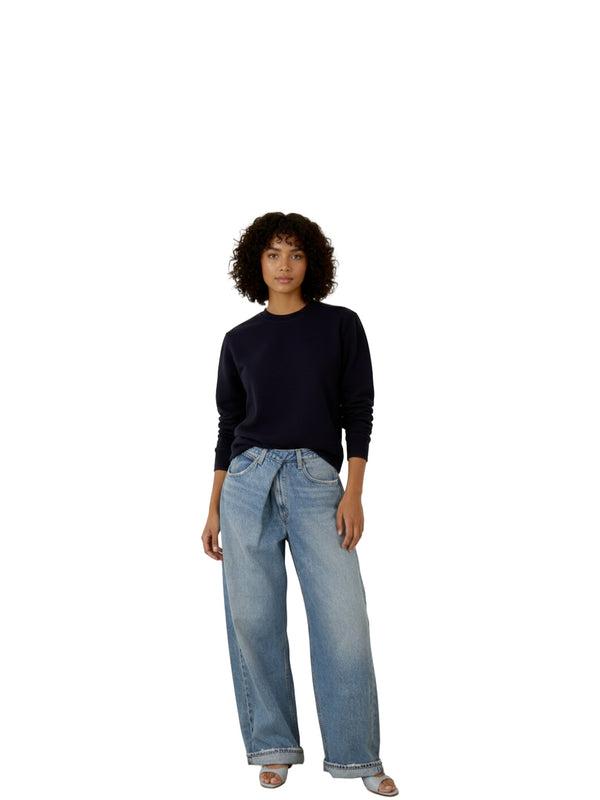 Jeans accavallato