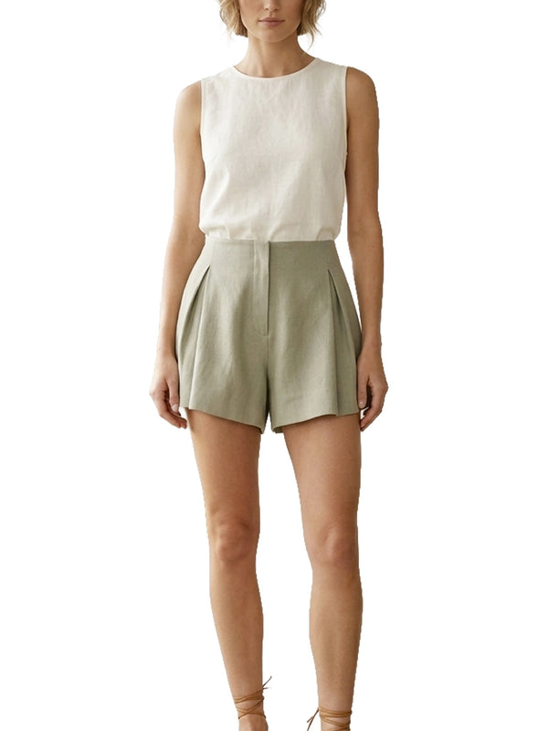 Short eleganti in lino