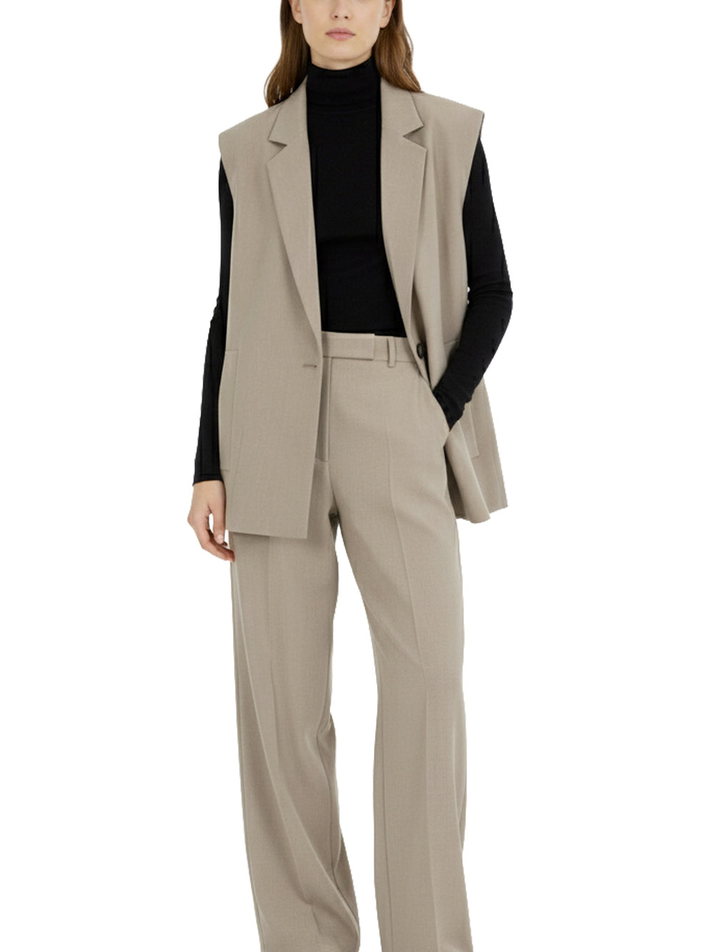 Gilet oversize