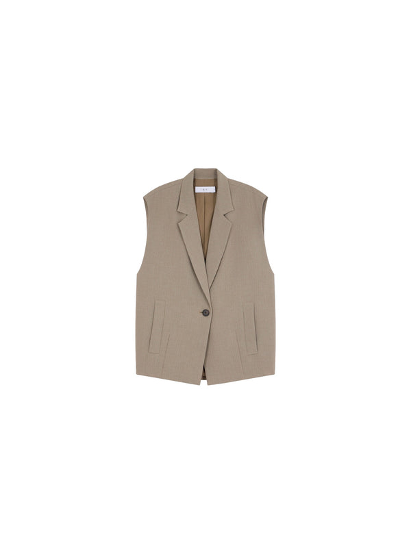 Gilet oversize