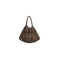 Borsa in Pelle Intrecciata